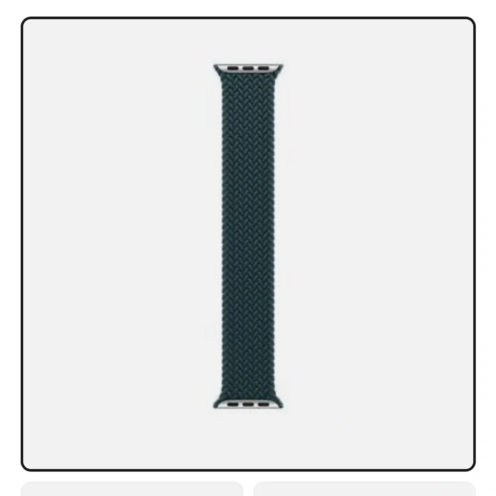 NWT Apple Watch 45MM Braided Band Rainforest - Picture 2 of 5